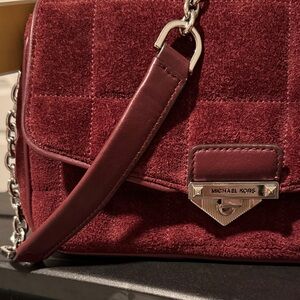 Michael Kors Burgundy Crossbody Bag